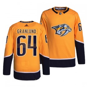 Nashville Predators Trikot Mikael Granlund 64 Adidas Gold Authentic - Herren